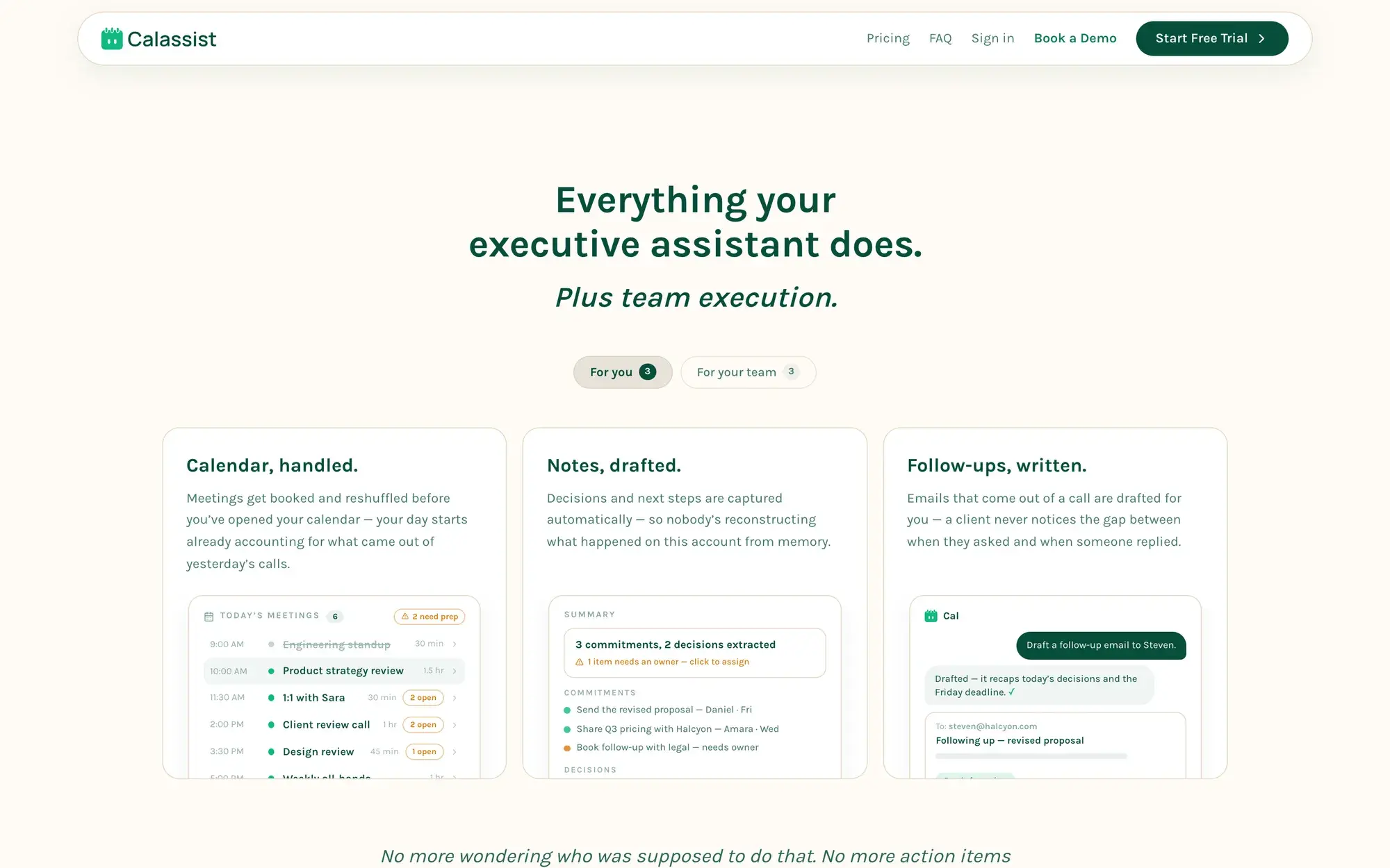 CalAssist screenshot 3