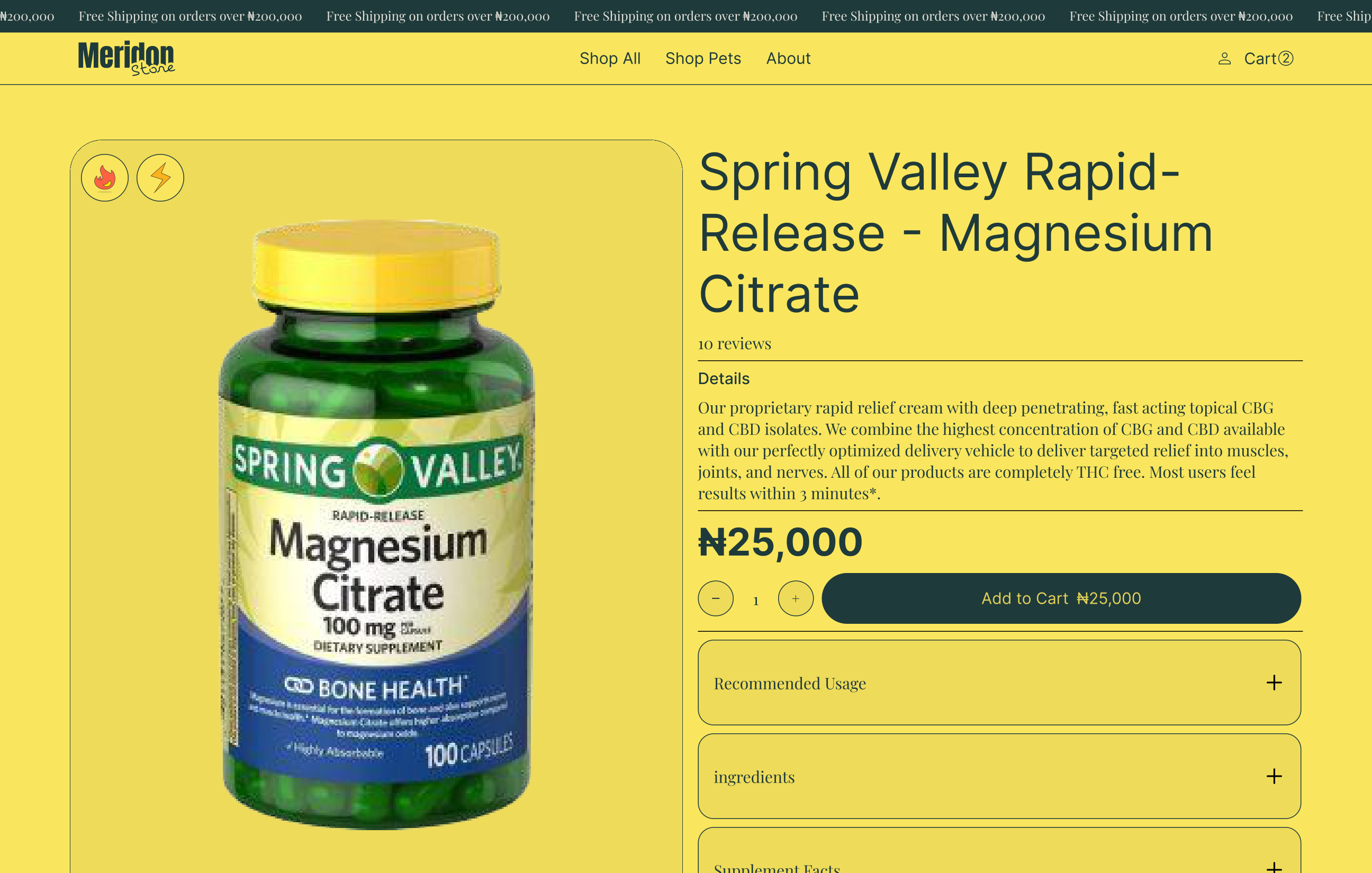 Meridon Store screenshot 4