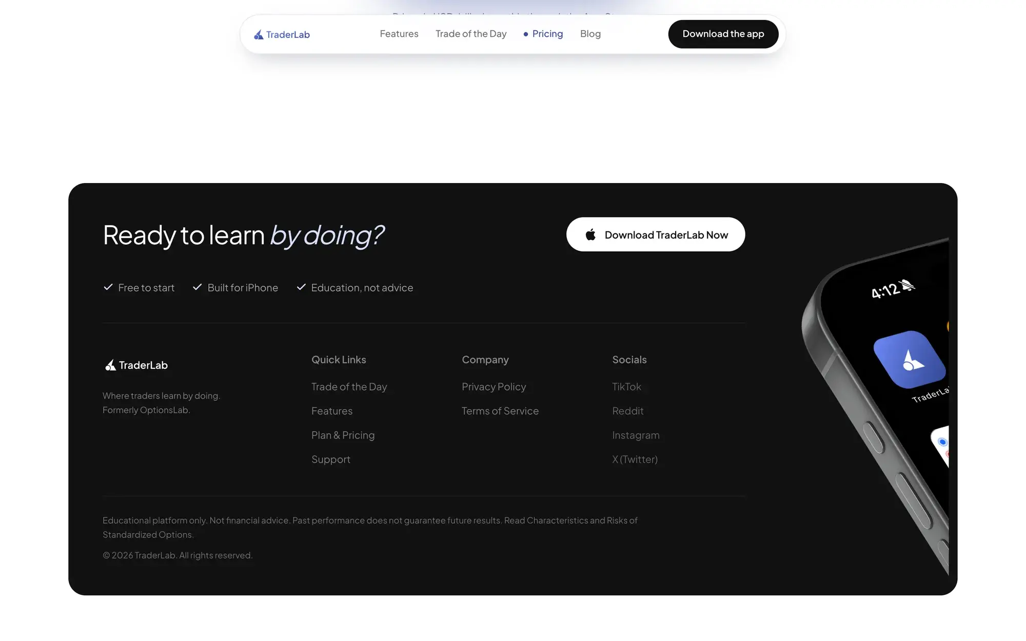 OptionsLab screenshot 5