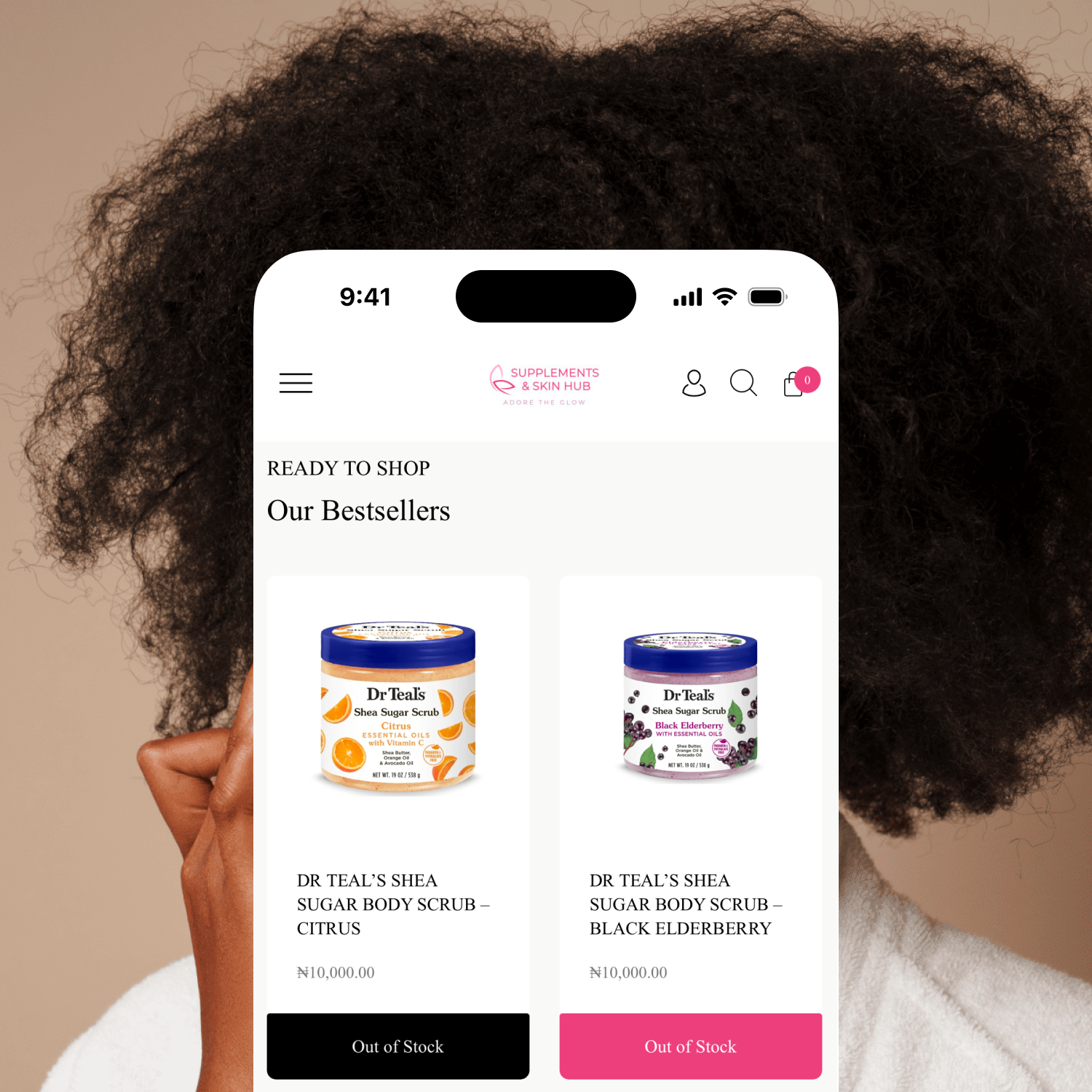 Supplement & Skin Hub